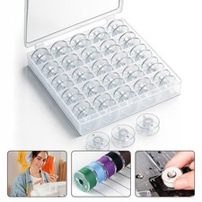 25 Universal Sewing Machine Plastic Bobbins - Will Fit Brother Janome Singer Sewing Machine price