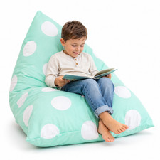 Bean Bag Chair Cover Only, Teddy Storage for Stuffed Toys Kids Room Organiser Bean Bag Chair price