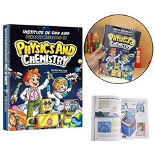Physics Chemistry Comic Book Educational Fun Science Learning for Kids 24x17cm Chemistry price