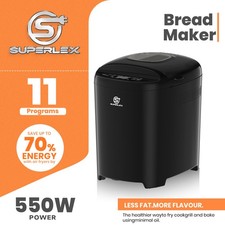 SUPERLEX 11-in-1 Automatic Bread Maker Bread Machine 3 Loaf Size Easy Release Bread Maker price
