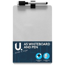 A5 Magnetic Whiteboard & Pen - Notice Memo Mini Office White Board Eraser Dry Whiteboard price