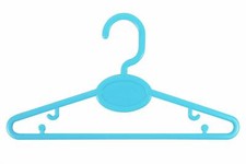 FIRST STEP PACK OF 8 BLUE BABY BOY CLOTHES PLASTIC SLIM HANGERS (FS347) Baby Clothes Hanger price