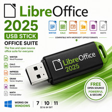 Libre Office Suite New 2025 For Windows Word Processor Database Spreadsheet etc Office Software price