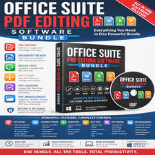 Office Suite pdf Editing Software Bundle DVD Office Software price