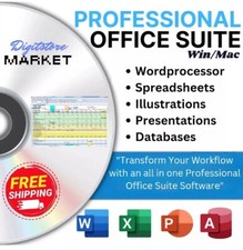 Office suite 2023 Word Processor Spreadsheet Database DTP Office Software price