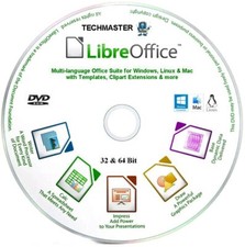 Libre Office Suit 2025 Windows 10/11 Word Processor Database Spreadsheet MS Comp Office Software price