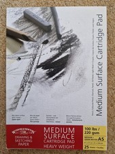 Winsor & Newton Medium Surface Cartridge Pad A5 Heavy Weight Drawing Sketching Drawing Pad price