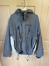 Abercrombie & Fitch All Purpose Hooded Jacket Grey Adult Size Large Mens Outdoor Coat price