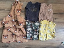 Baby Sleepsuit And Dressing Gown Bundle 6-9 Months Baby Dressing Gown price
