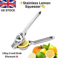 Lemon Squeezers Juicer Manual Press Stainless Steel Lime Citrus Fruit Extractor Juicers price