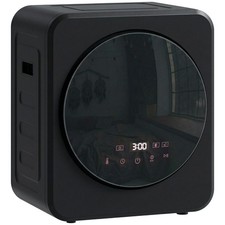 HOMCOM 800W Compact Dryer Machine, 4 kg Small Vented Tumble Dryer, Black Tumble Dryers price