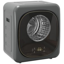 HOMCOM Compact Dryer Machine with 5 Modes, 4kg Small Tumble Dryer, Grey Tumble Dryers price