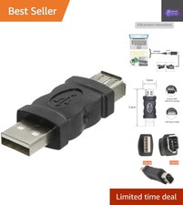 Professional Firewire 6 Pin to USB Male Adapter - Ideal for Printers & Cameras USB & Firewire Products price
