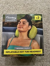 CleverSpa Inflatable Hot Tub Headrest Pillows (2 In Pack) Jacuzzi Cushion Rest Jacuzzis price