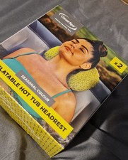 CleverSpa Inflatable Hot Tub Headrest Pillows (2 In Pack) Jacuzzi Cushion Rest Jacuzzis price