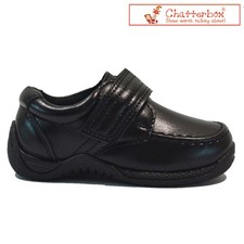 BOYS INFANT SLIP ON TOUCH STRAP SMART CASUAL FORMAL SCHOOL SHOES TRAINERS SIZE Boys' Casual Shoes price