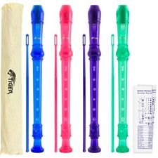 Tiger Descant Recorder - Carry Case & Cleaning Rod Recorder price