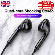 Earphones Wired Headphones In Ear High Definition Deep Bass 3.5mm AUX Jack Black Headphones price