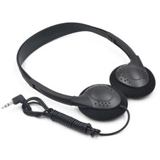 New Retro Walkman Style Headphones 3.5mm Jack Lightweight Wired On-Ear Headset Headphones price