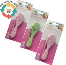 Baby Hair Brush & Comb Set Grooming Kit Infant Soft Gentle Comb,Random Colour Baby Hair Brush-Comb price