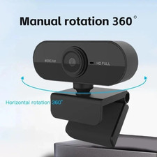 Full HD 1080P Webcam USB AutoFocus Web Camera With Microphone For PC Laptop UK Web Cameras price