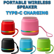 Portable Rechargeable Mini Wireless Bluetooth Speaker with LED Light BT/FM/TF Bluetooth Speaker price