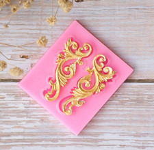 DIY Relief Baroque Silicone Fondant Mould Vintage Cake Sugar Paste Icing Mold Relief Paste price