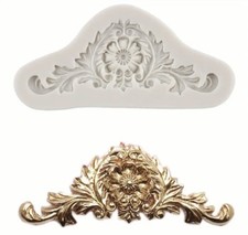 DIY Relief Baroque Silicone Fondant Mould Vintage Cake Sugar Paste Icing Mold Relief Paste price