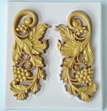 Relief Baroque Silicone Fondant Mould Vintage Cake Sugar Paste Icing Mold DIY Relief Paste price