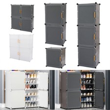 Shoe Cabinet Rack Storage Unit Door Cupboard Footwear Stand Hallway Shoe Storage Shoe Cabinet price