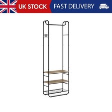 VASAGLE Coat Stand, Hall Tree, Coat Rack with Shoe Rack, Storage Shelves, Hallwa Hall Tree price