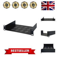 Heavy-Duty 10-Inch Rack Shelf - Easy Installation for Network Equipment Storage Server Accessories price