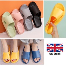 Unisex Women Soft Slippers Beach Pool Slip On Shower Sandals Flip Flops Home Unisex Sandals price