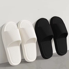 Women Men EVA Slippers Non Slip Bathroom Slides Soft Summer Beach Sandals UK Unisex Sandals price