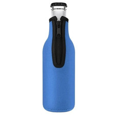 4 Color Insulated Beer Bottles Sleeves Coozie Neoprene Coolers Bag Zipper Holder Bottle Coolers price