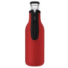 4 Color Insulated Beer Bottles Sleeves Coozie Neoprene Coolers Bag Zipper Holder Bottle Coolers price