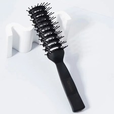 Black Vent Hair Brush Detangling Comb Massage Scalp Styling Men UK Brush price