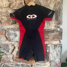 Kids Short red/black Wetsuit Swimming Beachwear - size 1 - age 3-4 Boys' Beachwear price