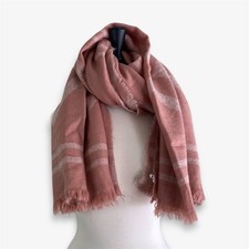 Women’s Scarf Oversized Diamond Pattern Pink OneSize Women's Scarf price