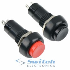 Red or Black Momentary Round Push Button Switch SPST Car Dash 12V Switches price