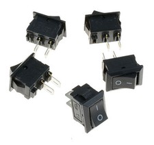 Small Mini Black On/Off Rocker Switch Rectangle SPST 12V All Quantities Switches price