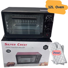 Mini Oven 12L Countertop Electric Toaster Oven with Adjustable Temp Timer Mini / Midi Ovens price