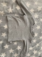 Grey Long Sleeved Top 0-3 Months Baby Neutral From Matalan Baby Shirt price