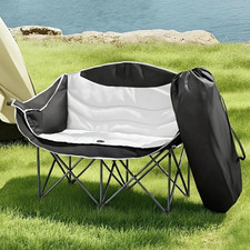 Protable Oversized Double Camping Chair Folding 2 Person Camping Chair Loveseat Loveseat price