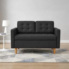 2 Seater Sofa with Storage Modern Tufted Loveseat Couch for Living Room Bedroom Loveseat price