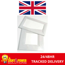 Single or Double Socket Finger Plate Light Switch & Plug Surround Panel Cover Socket Cover price