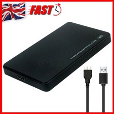 2.5" Hard Drive Enclosure SATA HDD/SSD Caddy Case To USB 3.0 For LAPTOP DVR UK HDD Enclosures price