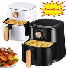5.5L Manual Air Fryer Large Oven Low Fat Healthy Oil free Frying 1800W Rkqglchwe Fryers price