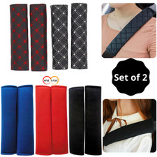 2 x Car Seat Belt Cover Pads Car Safety Cushion Covers Strap Pad For Adults Kids Baby Car Seat Cover price