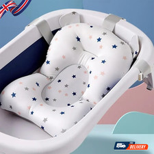 Baby Bath Cushion Newborn Babybath Tub Pad Seat Support Insert Pillow Adjustable Baby Bath Tub price